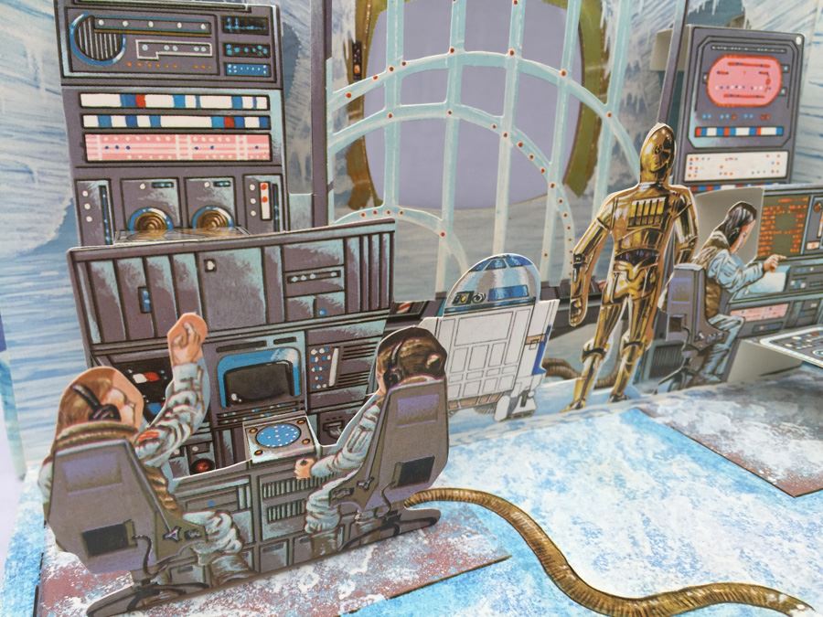 STAR WARS The Empire Strikes Back Panorama Book Random House Vintage 1981 First Edition Unpunched [Photo 9]