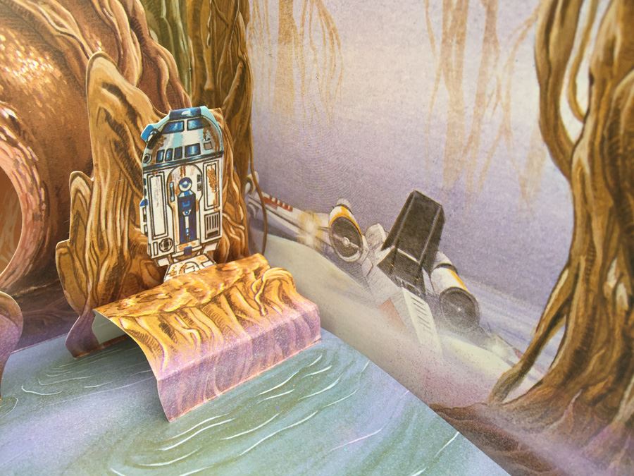 STAR WARS The Empire Strikes Back Panorama Book Random House Vintage 1981 First Edition Unpunched [Photo 12]