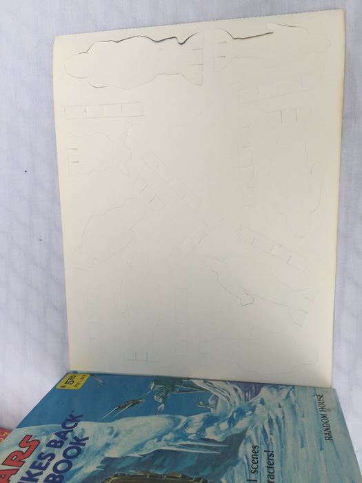 STAR WARS The Empire Strikes Back Panorama Book Random House Vintage 1981 First Edition Unpunched [Photo 15]