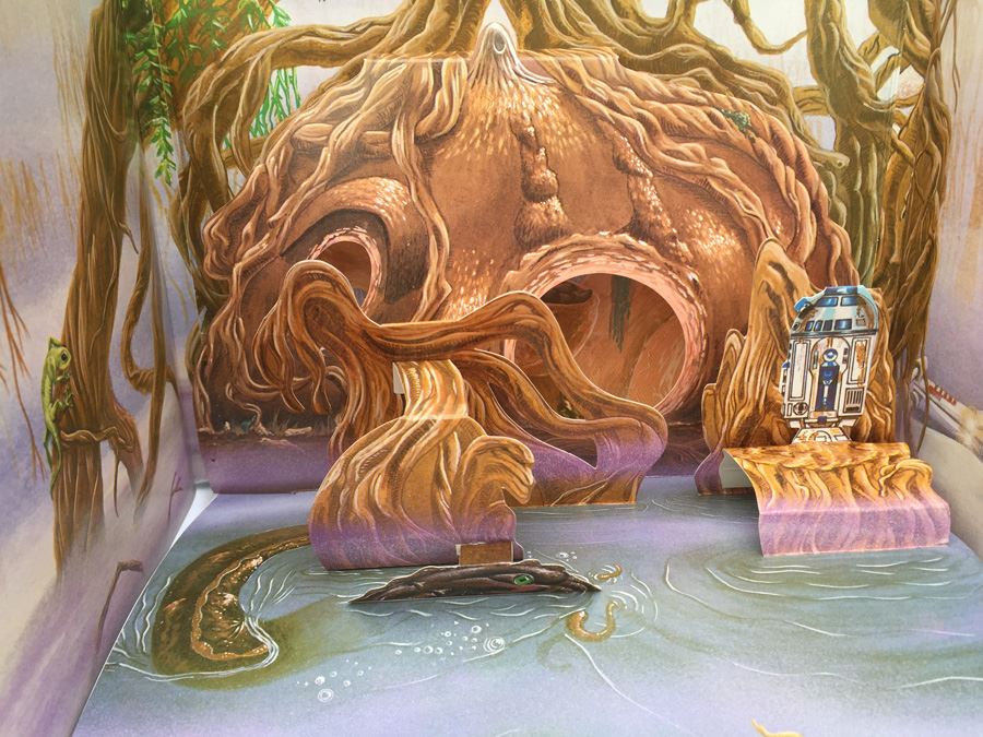 STAR WARS The Empire Strikes Back Panorama Book Random House Vintage 1981 First Edition Unpunched [Photo 11]