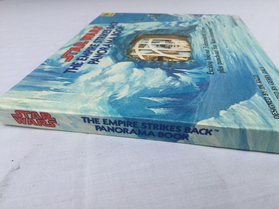 STAR WARS The Empire Strikes Back Panorama Book Random House Vintage 1981 First Edition Unpunched [Photo 5]