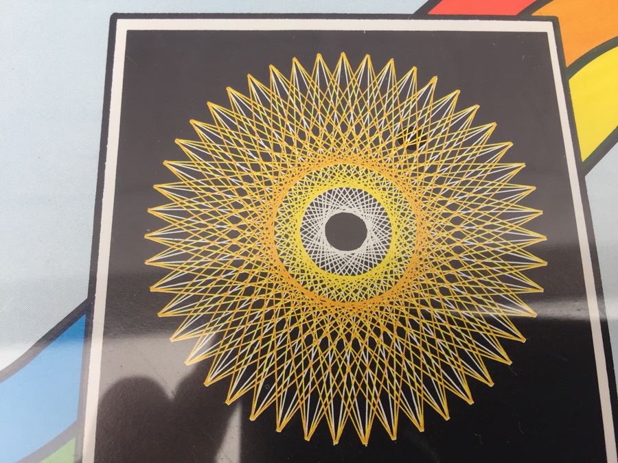 Mandala Geometric Thread Design Kit New In Box Sealed Vintage 1972 [Photo 5]