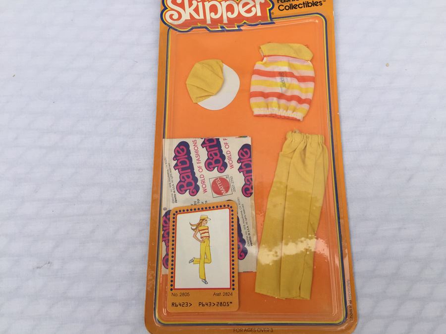 Skipper Fashion Collectibles Clothes New On Card Mattel Vintage 1978 [Photo 3]