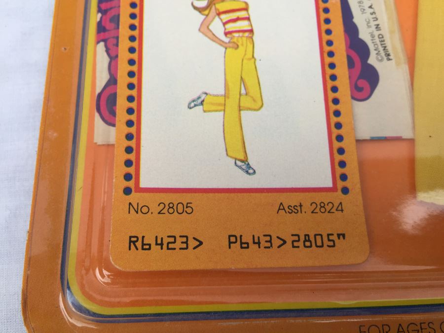 Skipper Fashion Collectibles Clothes New On Card Mattel Vintage 1978 [Photo 6]
