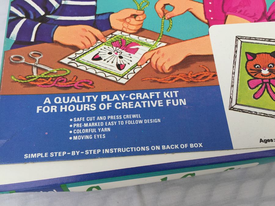 Crewel Craft In Box Vintage 1974 [Photo 3]