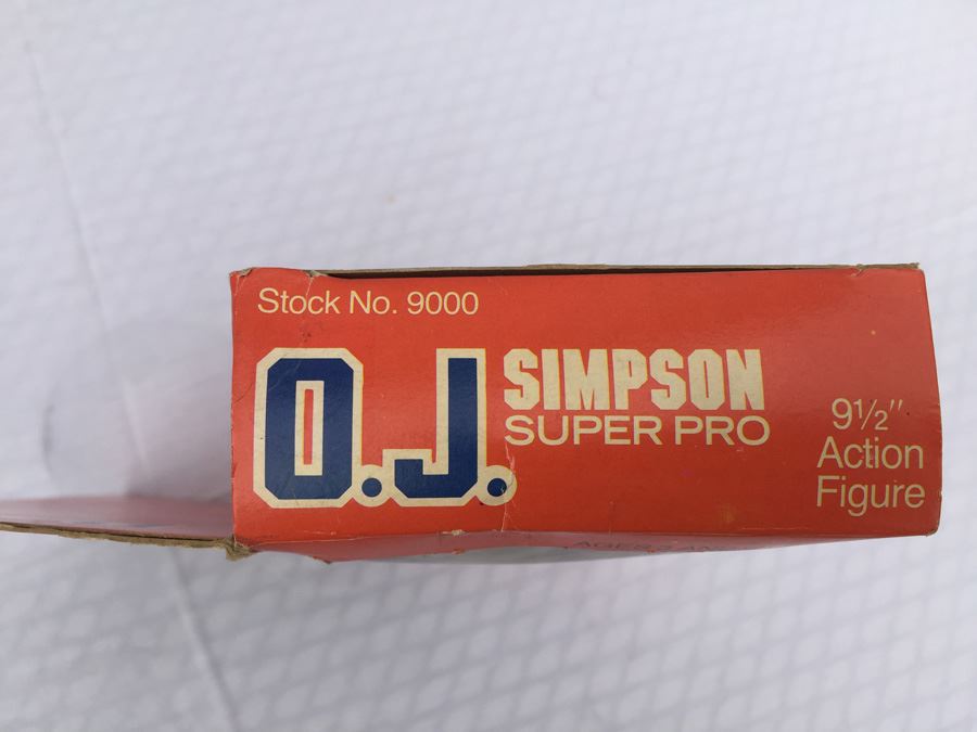 O.J. Simpson 9 1/2' Action Figure New In Box Shindana Toys Vintage 1975 [Photo 13]
