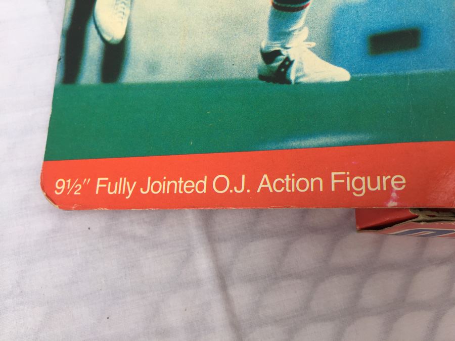 O.J. Simpson 9 1/2' Action Figure New In Box Shindana Toys Vintage 1975 [Photo 7]