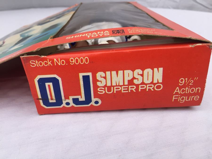 O.J. Simpson 9 1/2' Action Figure New In Box Shindana Toys Vintage 1975 [Photo 8]
