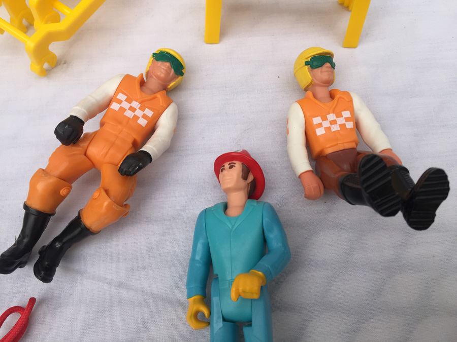 Vintage Fisher Price Adventure People Toys Motorcycle Moto Cross With Side-car Hong Kong [Photo 9]