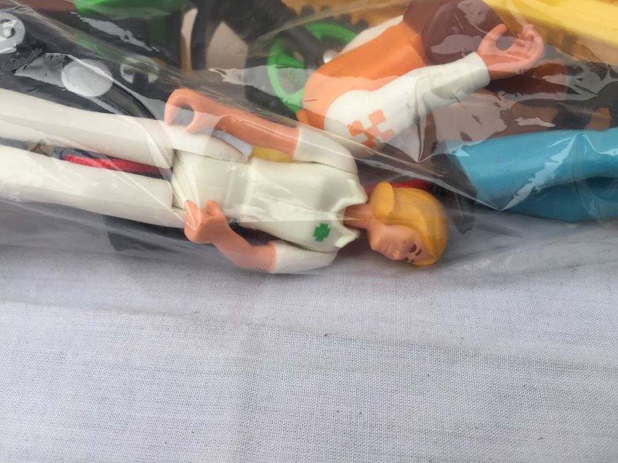 Vintage Fisher Price Adventure People Toys Motorcycle Moto Cross With Side-car Hong Kong [Photo 5]