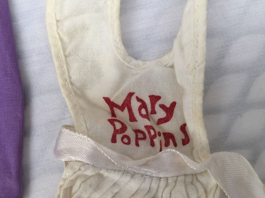 Horseman Mary Poppins Set Doll Case Bag With Doll And Accessories Vintage 60s Walt Disney [Photo 8]