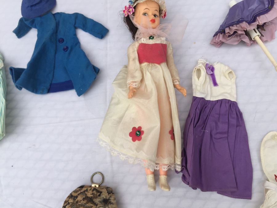 Horseman Mary Poppins Set Doll Case Bag With Doll And Accessories ...