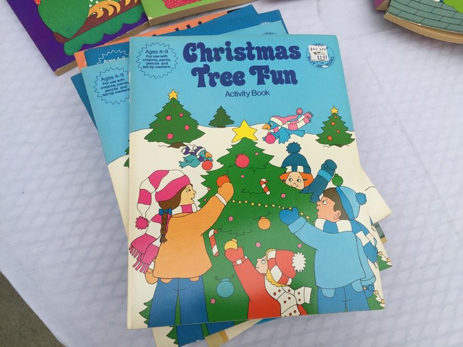 Huge Vintage Activity And Coloring Book Lot [Photo 8]