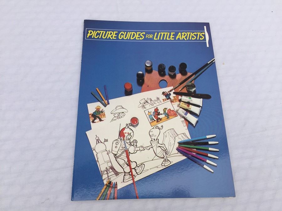 Picture Guides For Little Artists Book Vintage 1977