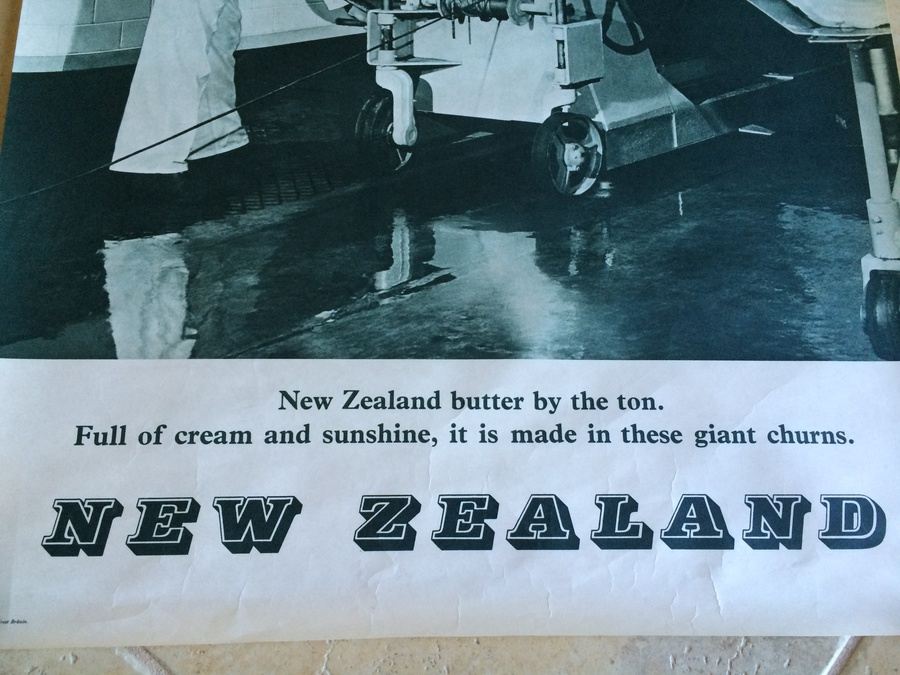 Original Vintage New Zealand Travel Poster [Photo 2]