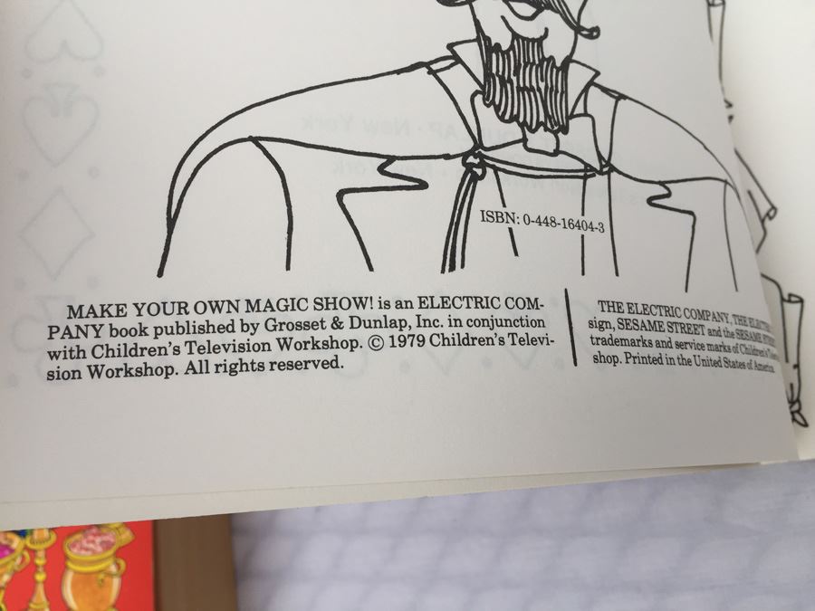 The Electric Company Books Make Your Own TV Show And Make Your Own Magic Show Vintage 1978 [Photo 9]
