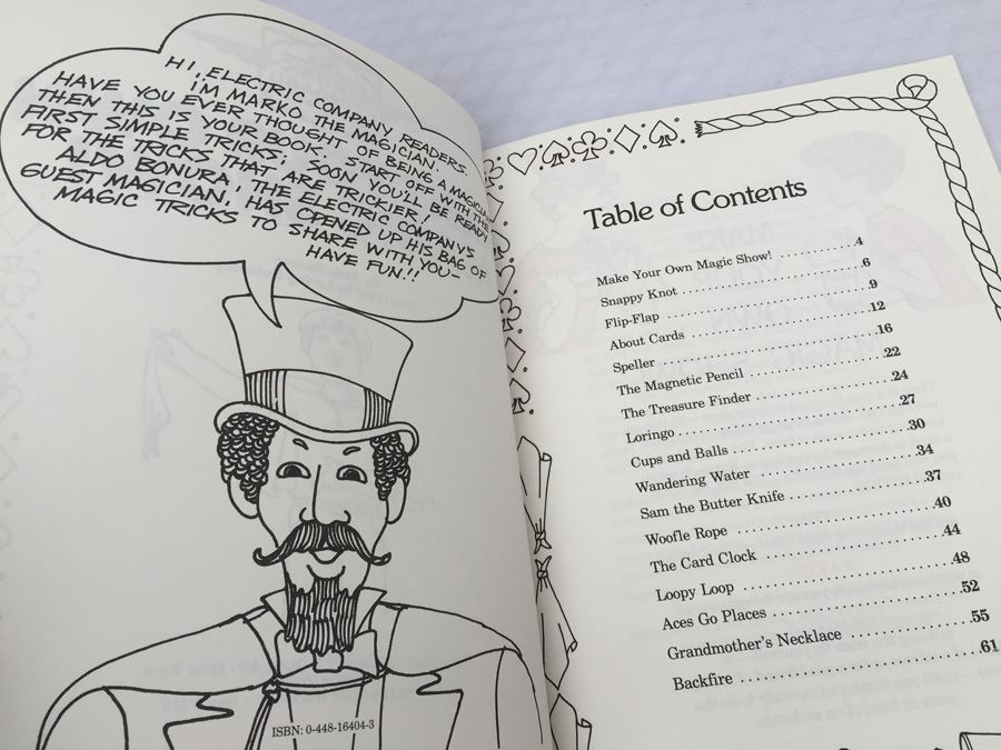 The Electric Company Books Make Your Own TV Show And Make Your Own Magic Show Vintage 1978 [Photo 10]