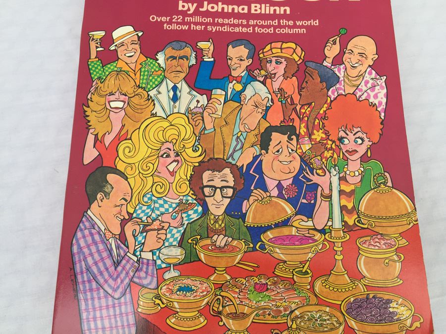 Celebrity Cookbook Johna Blinn Vintage 1981 [Photo 2]