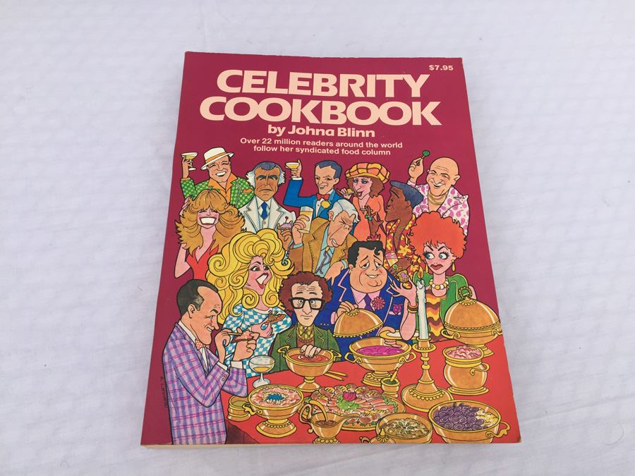 Celebrity Cookbook Johna Blinn Vintage 1981 [Photo 1]