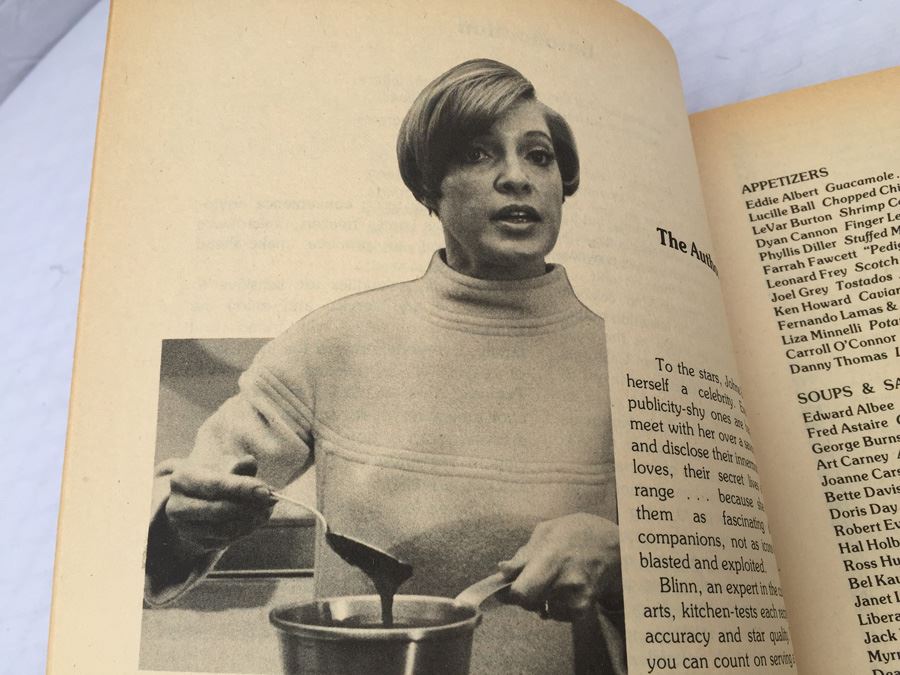 Celebrity Cookbook Johna Blinn Vintage 1981 [Photo 7]