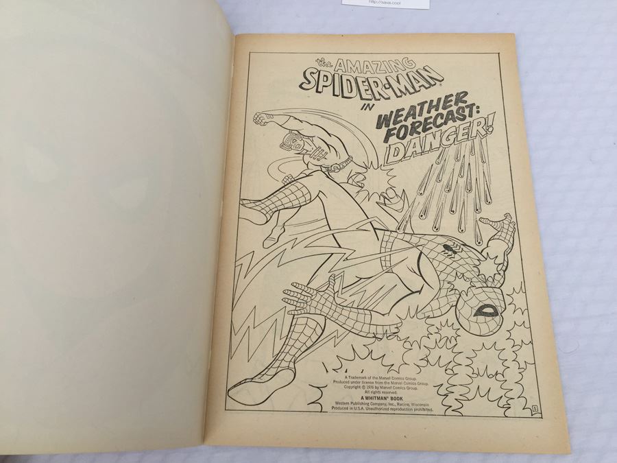 The Amazing SpiderMan In 'Weather Forecast DANGER' With Bonus Mask