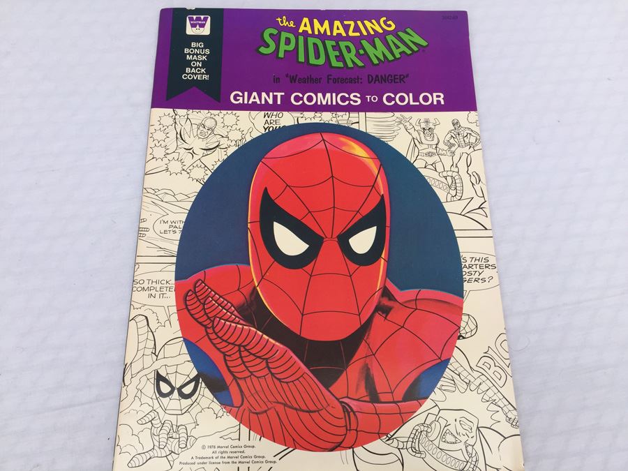 The Amazing SpiderMan In 'Weather Forecast DANGER' With Bonus Mask