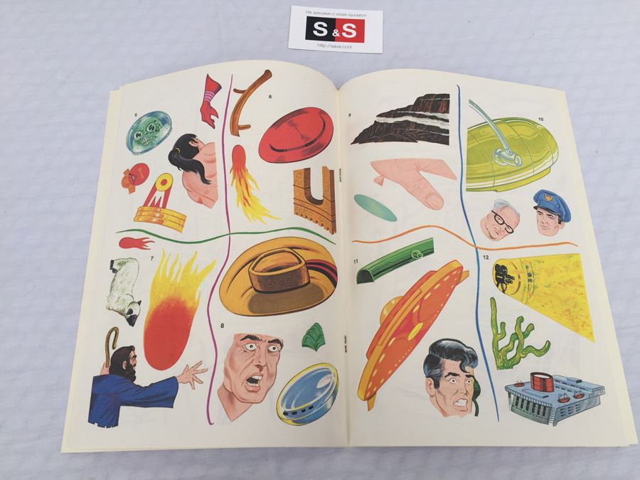 UFO Past & Present A Sticker Book Whitman Vintage 1978 New [Photo 7]