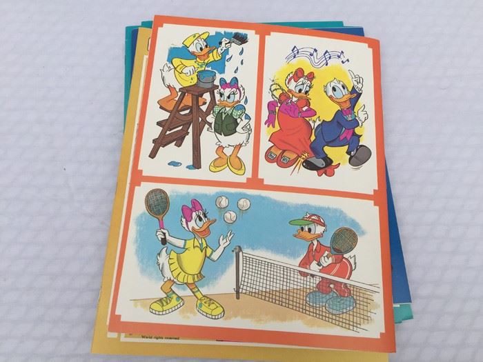 (6) Paper Doll Books Whitman New Walt Disney Winnie-The-Pooh Daisy And Donald Mickey & Minnie [Photo 29]