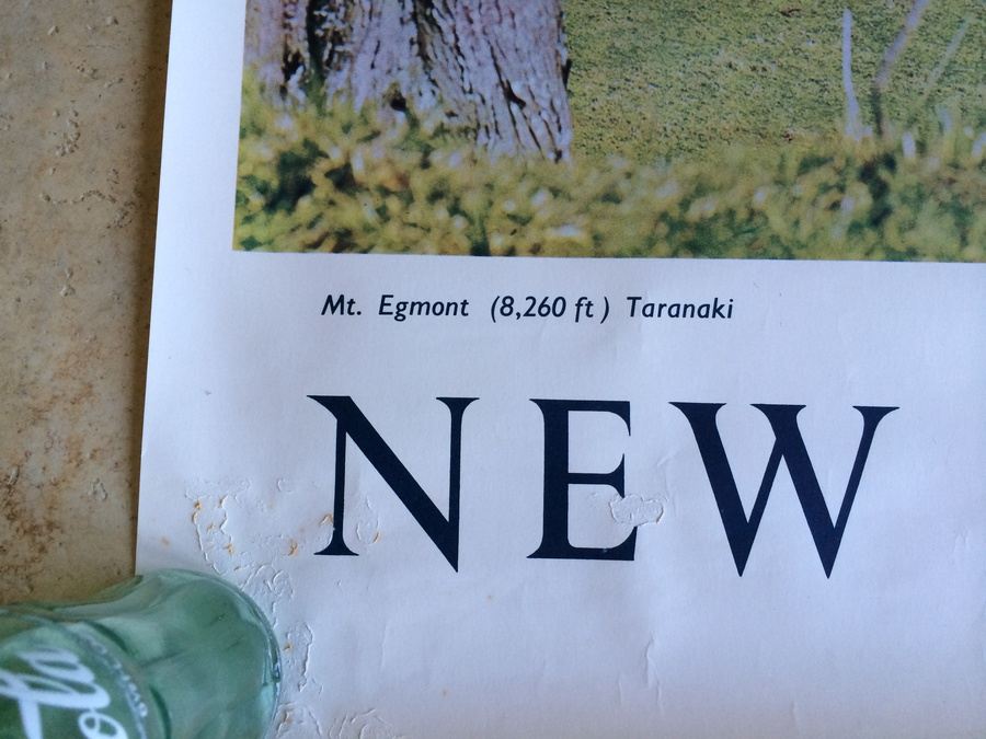 Original Vintage New Zealand Travel Poster [Photo 2]