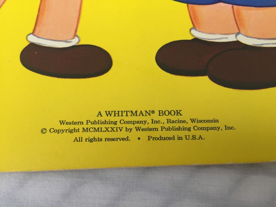 Pair Of Little Lulu And Tubby Paper Dolls Book Whitman New Vintage 1974 [Photo 3]