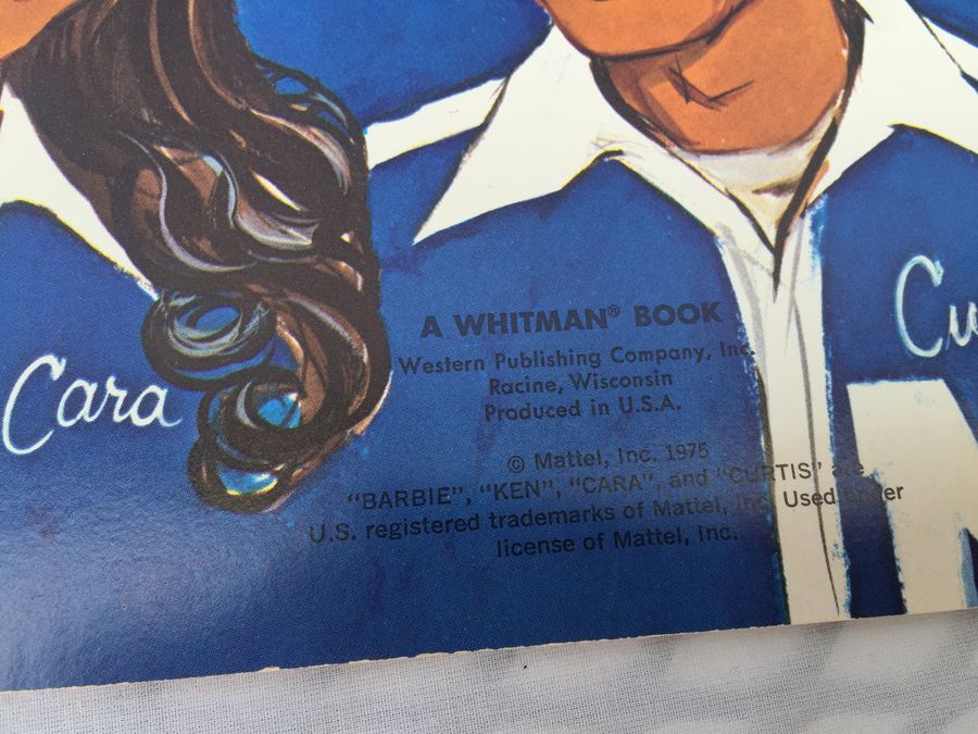 Pair Of Barbie Paper Doll Books New Barbie And PJ And Barbie And Her Friends 1978 & 1975 [Photo 6]