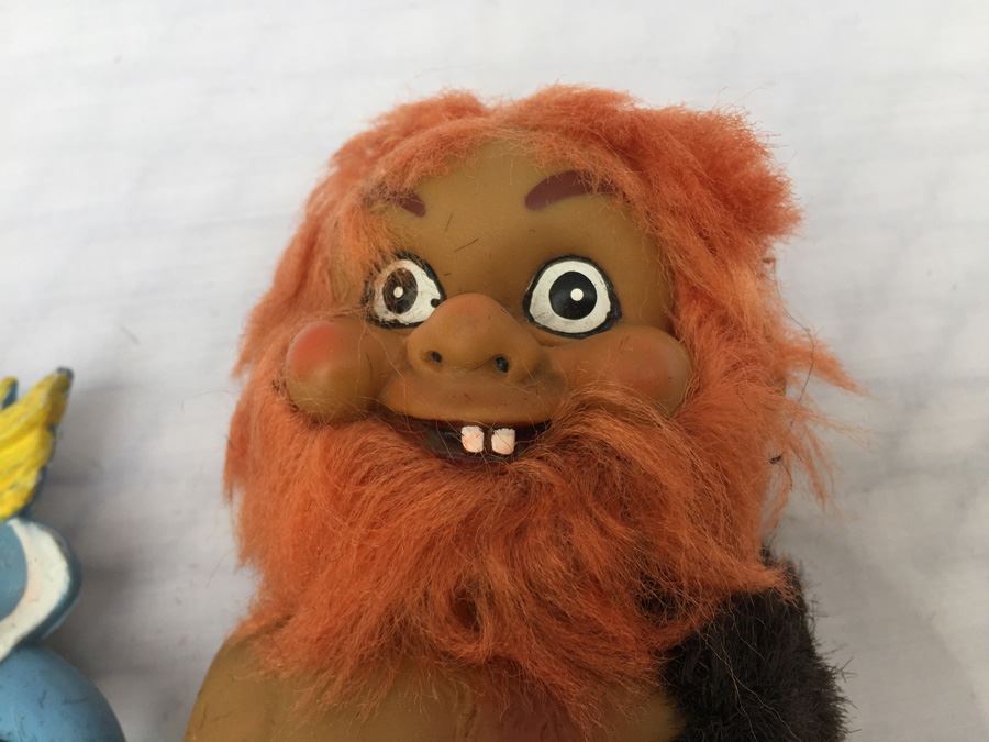 (3) Vintage Toy Lot Bozo The Clown Caveman [Photo 5]