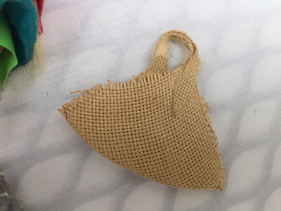 Liddle Kiddles Liddle Red Riding Hiddle With Book Mattel 1966 Front Cover Of Book Is Torn [Photo 7]