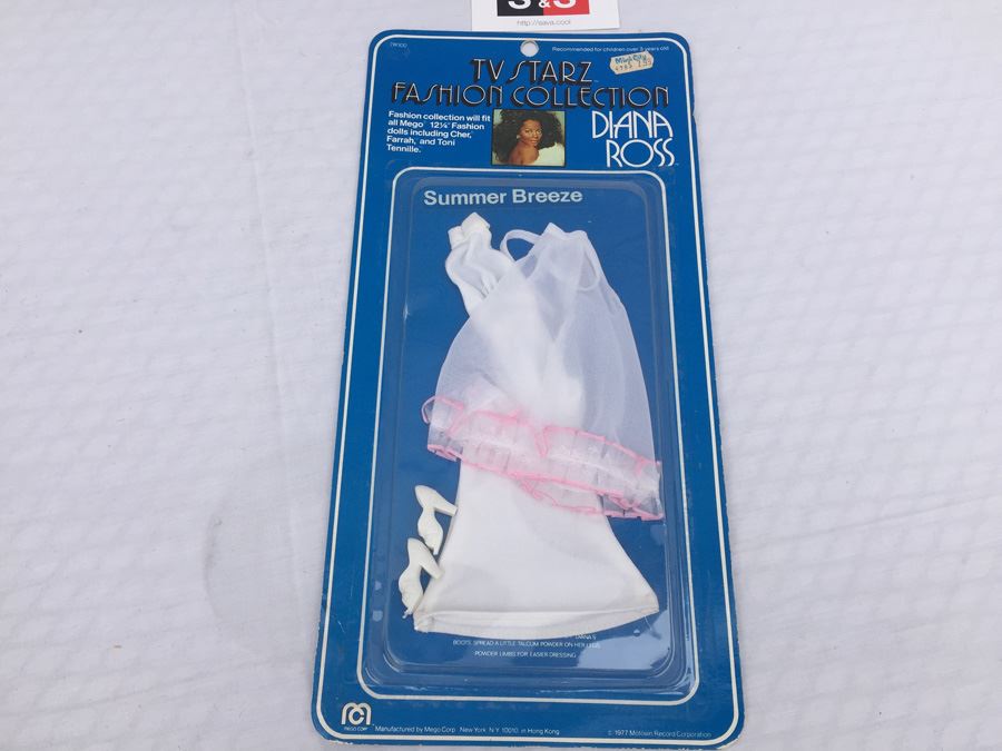 TV Starz Fashion Collection Diana Ross MEGO Doll Clothes Summer Breeze New On Card Vintage 1977 [Photo 4]
