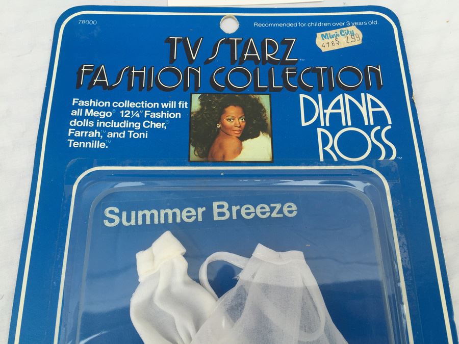 TV Starz Fashion Collection Diana Ross MEGO Doll Clothes Summer Breeze New On Card Vintage 1977 [Photo 2]