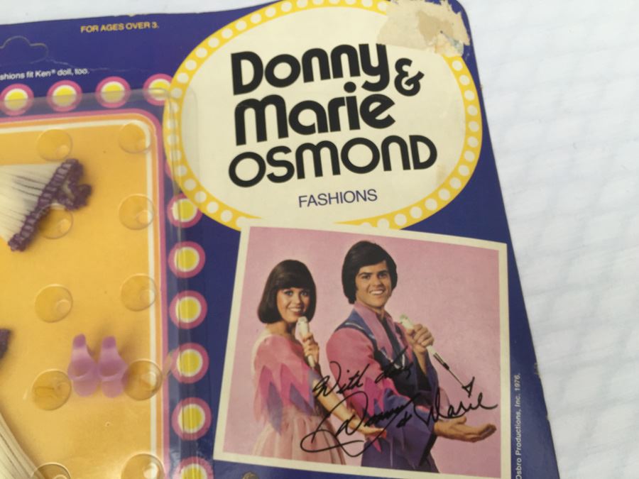 Donny & Marrie Osmond Fashion Clothes New On Card Mattel 1976 [Photo 4]
