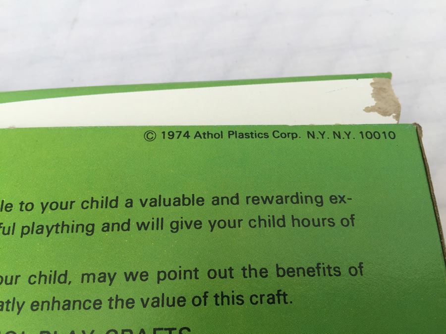 Yarn Craft Kit In Box 1974 [Photo 5]