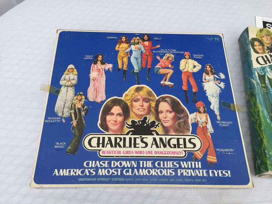 Pair Of Charlie's Angels Underwater Intrigue New In Box Vintage 1977 Estimate $120 [Photo 4]