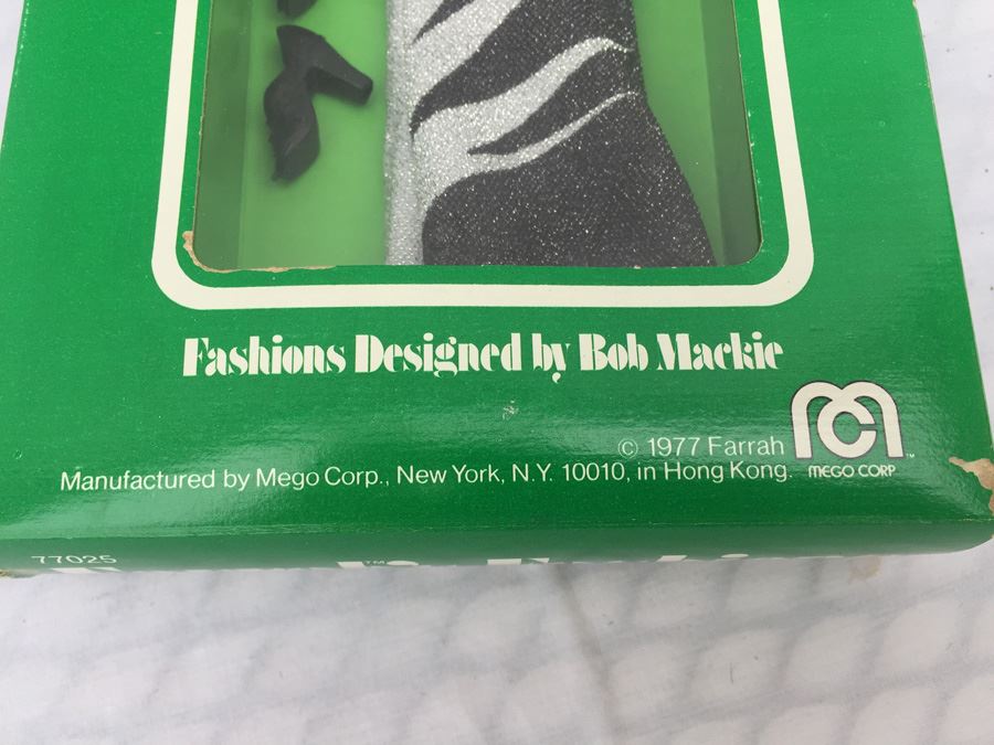 Farrah's Fashions Designed By Bob Mackie MEGO 1977 New In Box Estimate $50 [Photo 3]