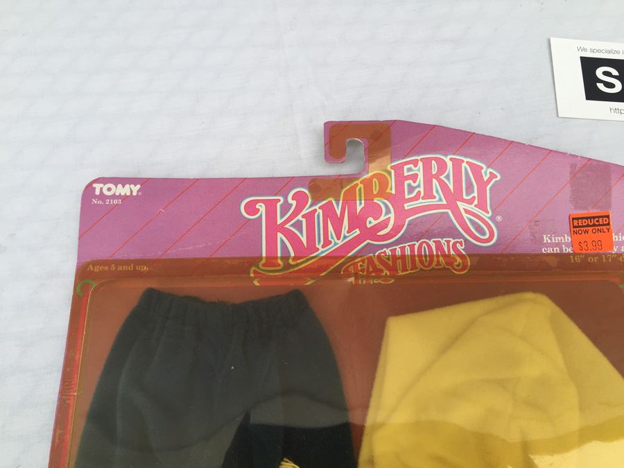Kimberly Fashions Doll Clothes TOMY New On Card 1983 [Photo 2]
