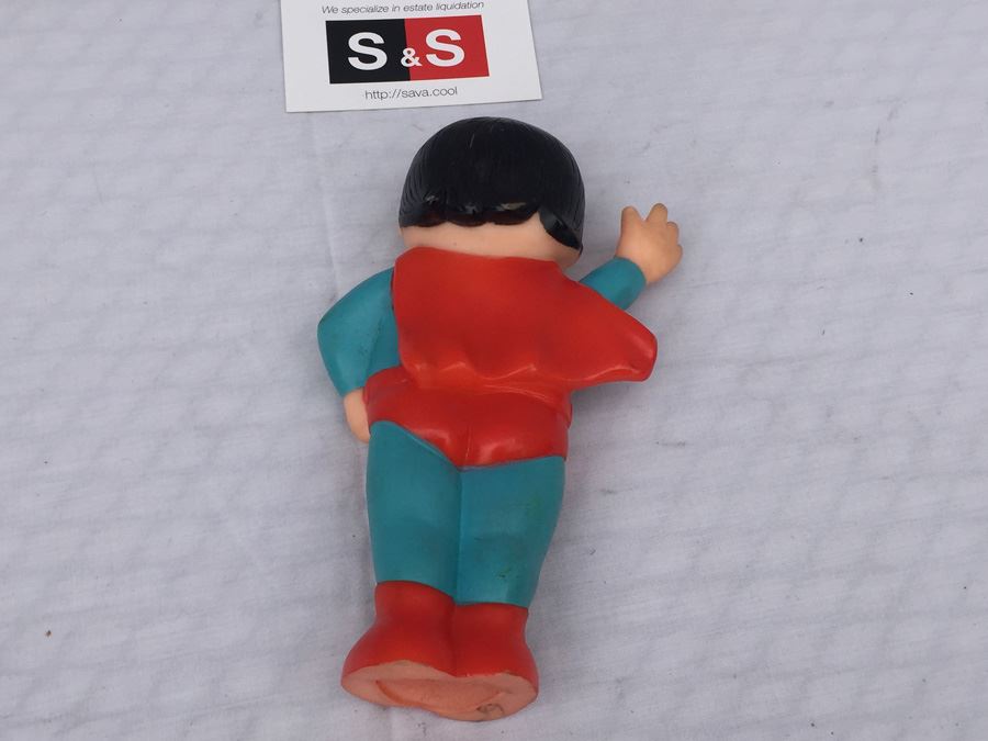 SUPERMAN Toy Vintage 1978 DC Comics Super Junior Squeeze Toy Soakie [Photo 5]