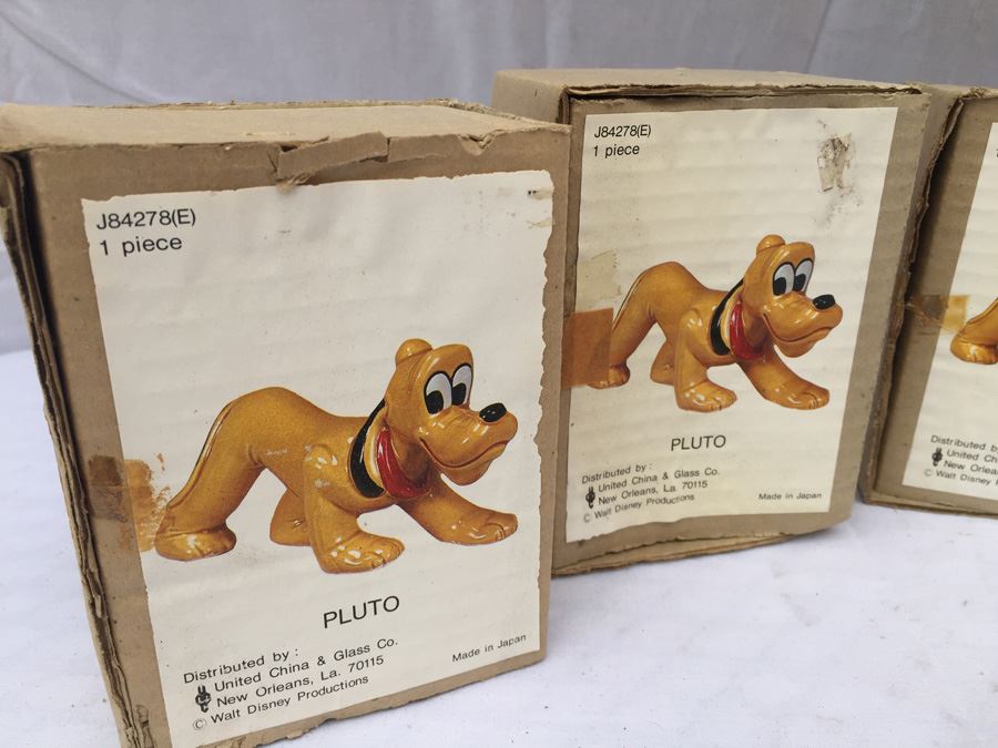(5) Vintage UCGC Walt Disney Productions PLUTO And Daisey Duck In Original Boxes [Photo 5]