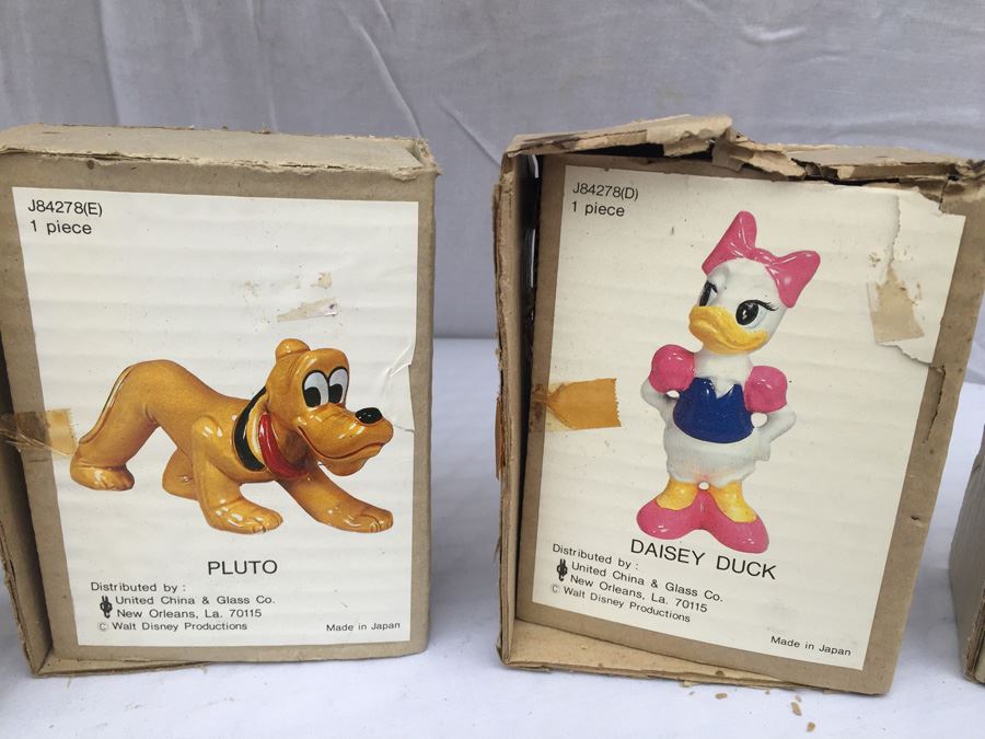 (5) Vintage UCGC Walt Disney Productions PLUTO And Daisey Duck In Original Boxes [Photo 6]
