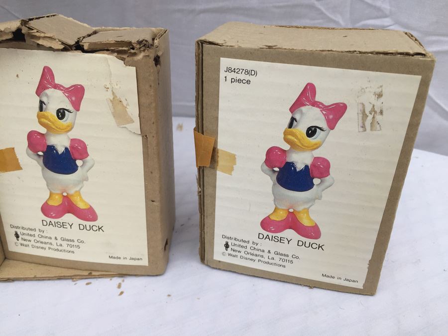 (5) Vintage UCGC Walt Disney Productions PLUTO And Daisey Duck In Original Boxes [Photo 7]