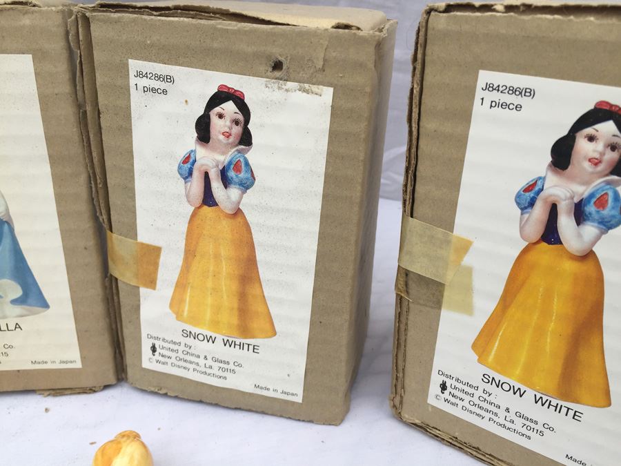(5) Vintage UCGC Walt Disney Productions Snow White And Cinderella In Original Boxes [Photo 8]