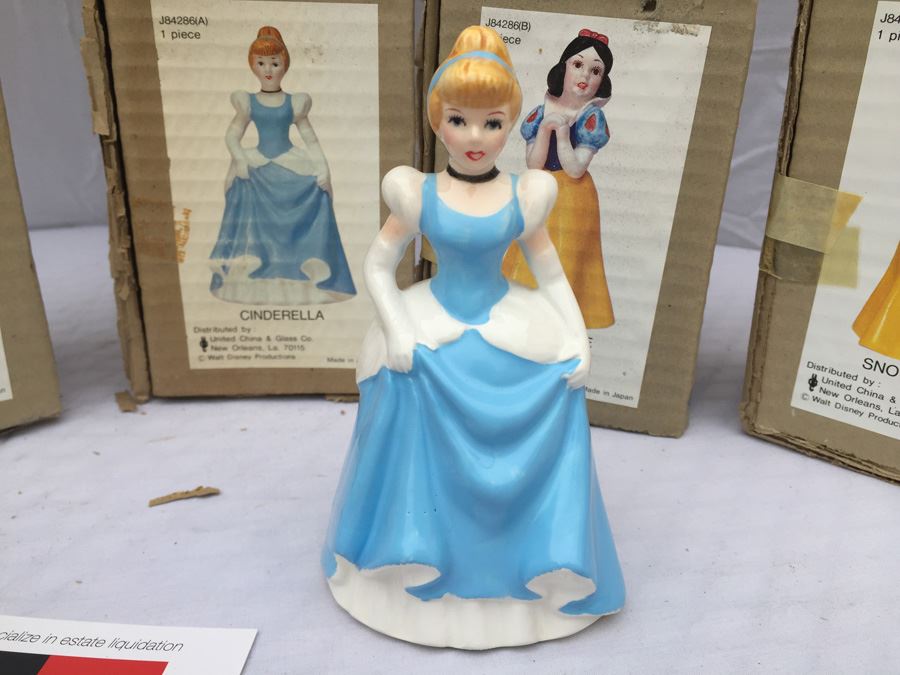 (5) Vintage UCGC Walt Disney Productions Snow White And Cinderella In Original Boxes [Photo 2]