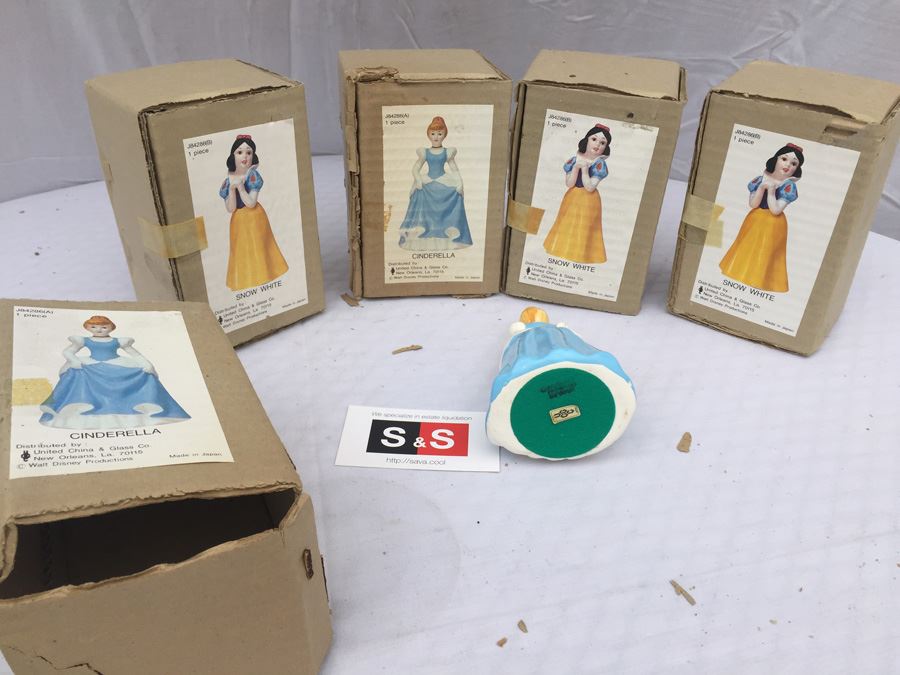 (5) Vintage UCGC Walt Disney Productions Snow White And Cinderella In Original Boxes [Photo 11]