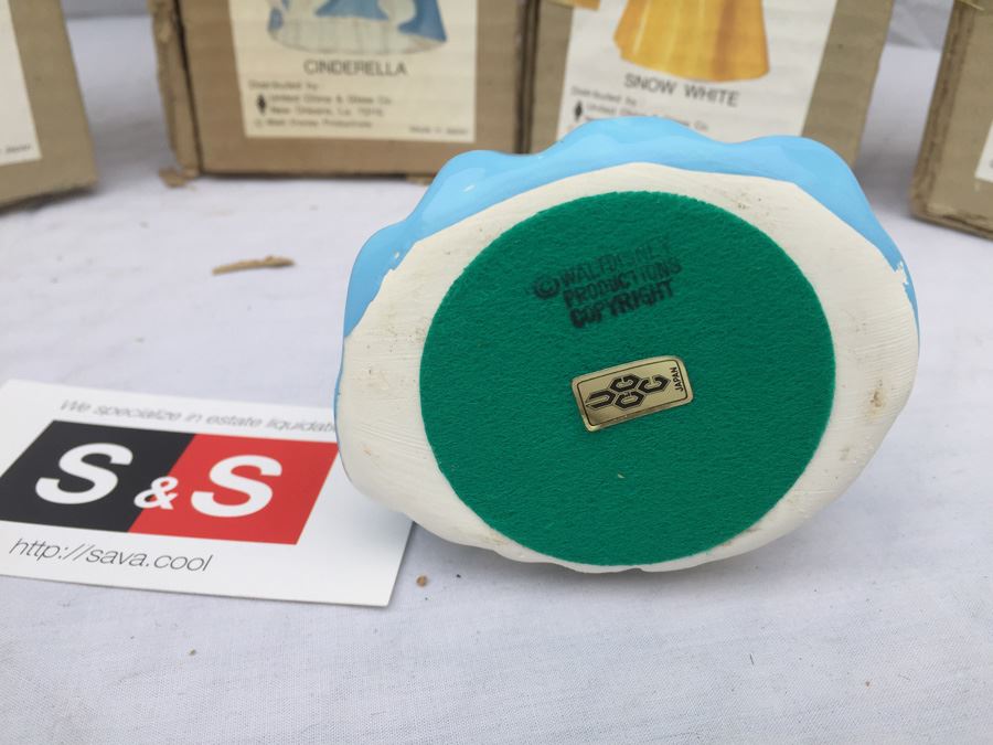 (5) Vintage UCGC Walt Disney Productions Snow White And Cinderella In Original Boxes [Photo 5]