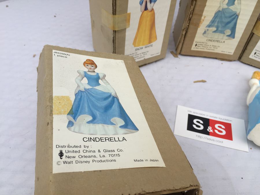(5) Vintage UCGC Walt Disney Productions Snow White And Cinderella In Original Boxes [Photo 10]