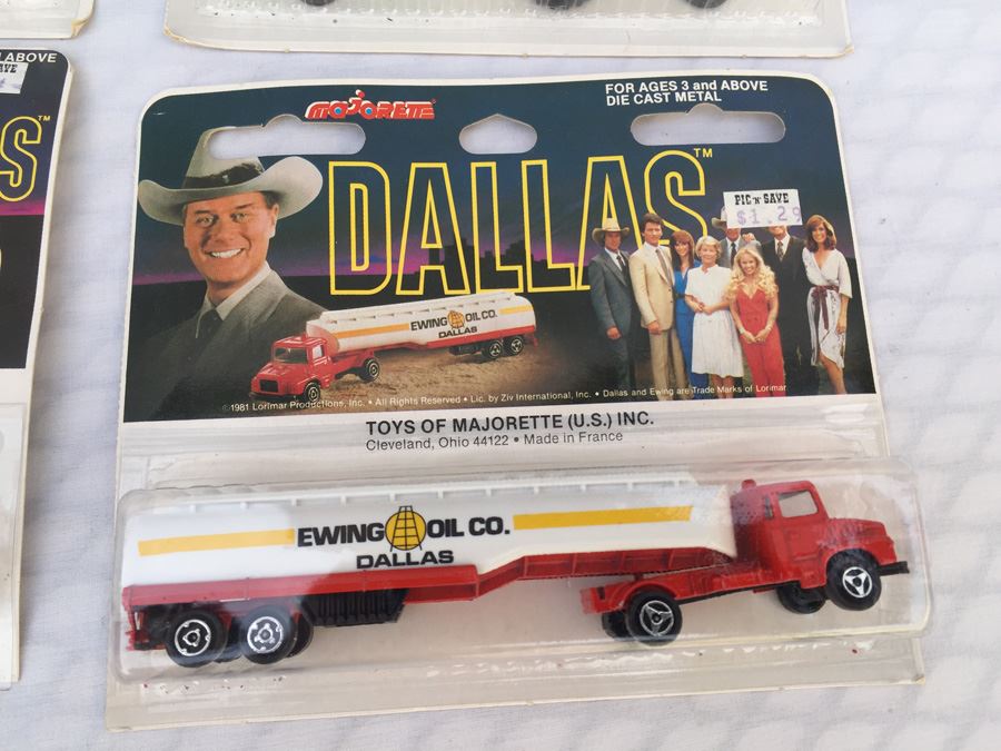 (11) MAJORETTE Die Cast Metal Vehicles Cars From The Original DALLAS TV Series France 1981 [Photo 6]